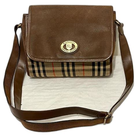 vintage burberry side bag|authentic Burberry crossbody bag.